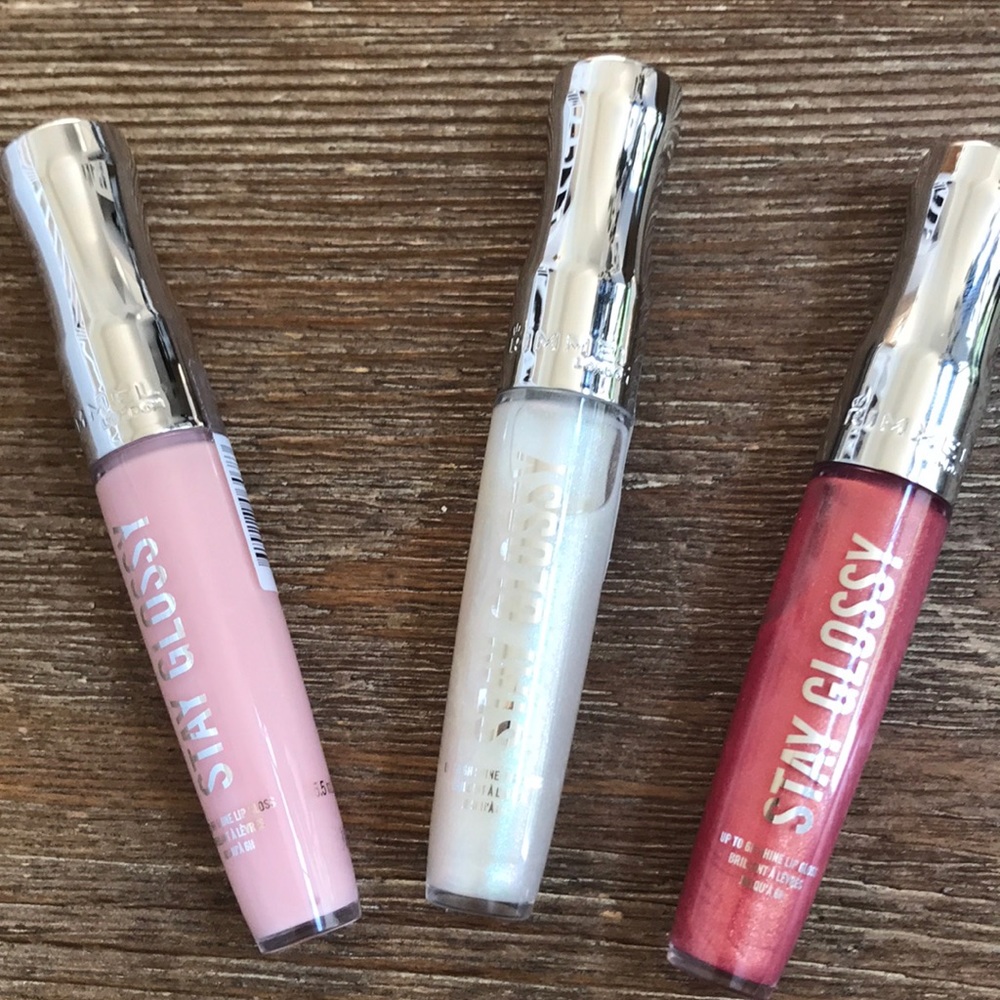 Makeup bag/lip gloss bundle Rommel-New